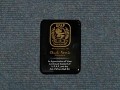 Black piano finish with gold and silver fill